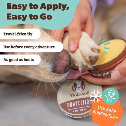 Ultimate Pawtection Balm for Dogs - Nourishing Moisturizer for Dry, Cracked Paws & Extreme Weather Defense (0.15 Oz Stick)