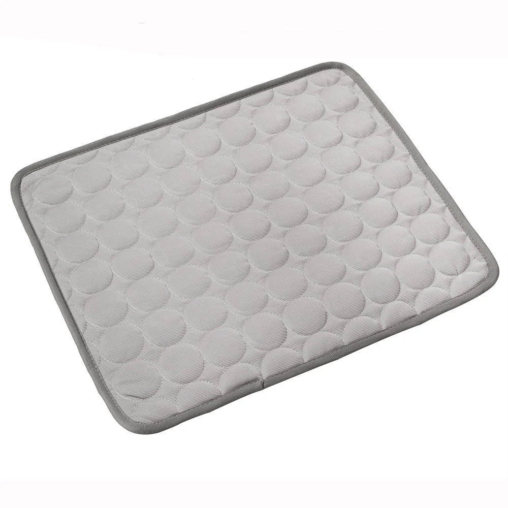 Keep Your Pets Cool This Summer with Our Ice Silk Cooling Nest Pad