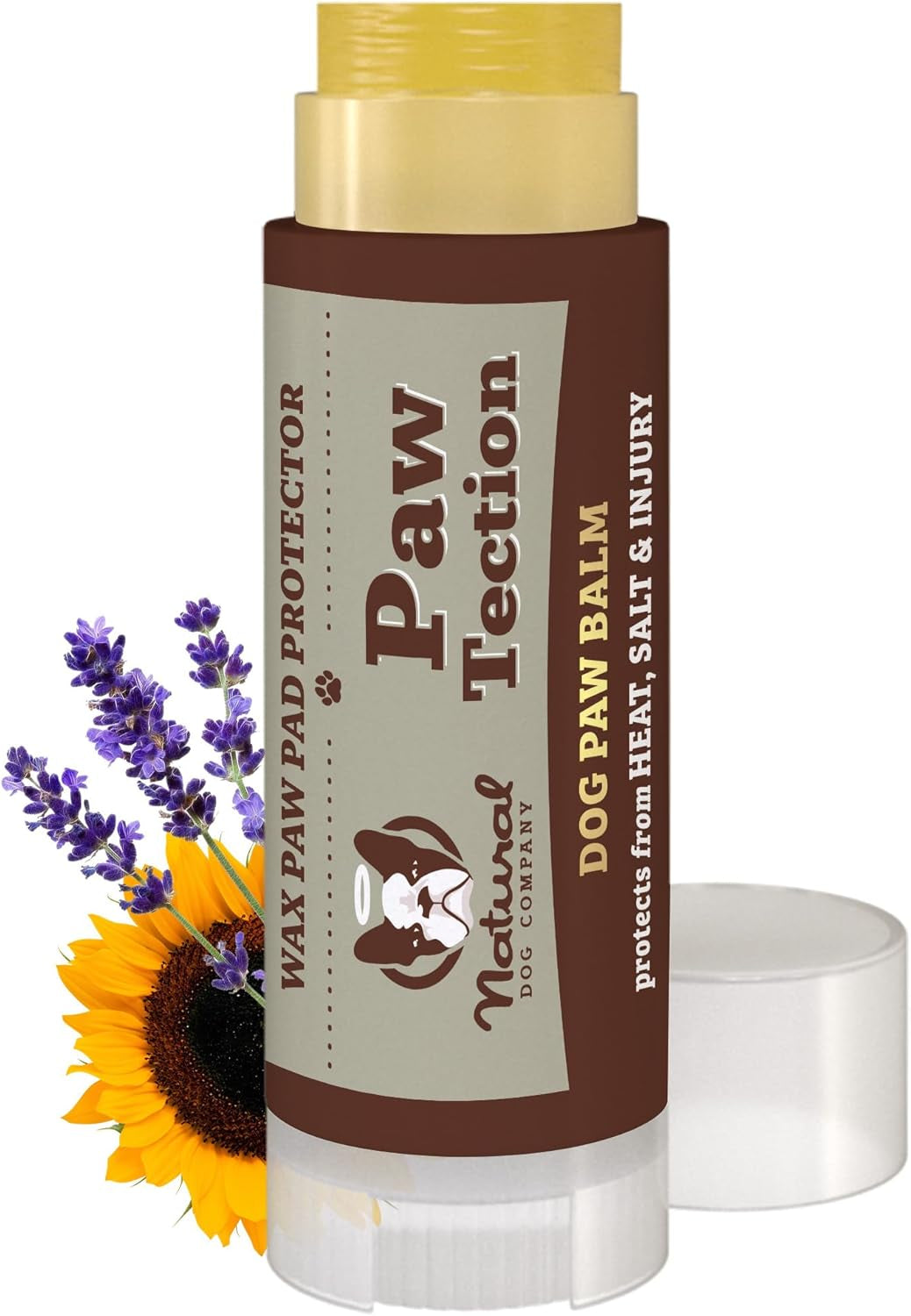 Ultimate Pawtection Balm for Dogs - Nourishing Moisturizer for Dry, Cracked Paws & Extreme Weather Defense (0.15 Oz Stick)