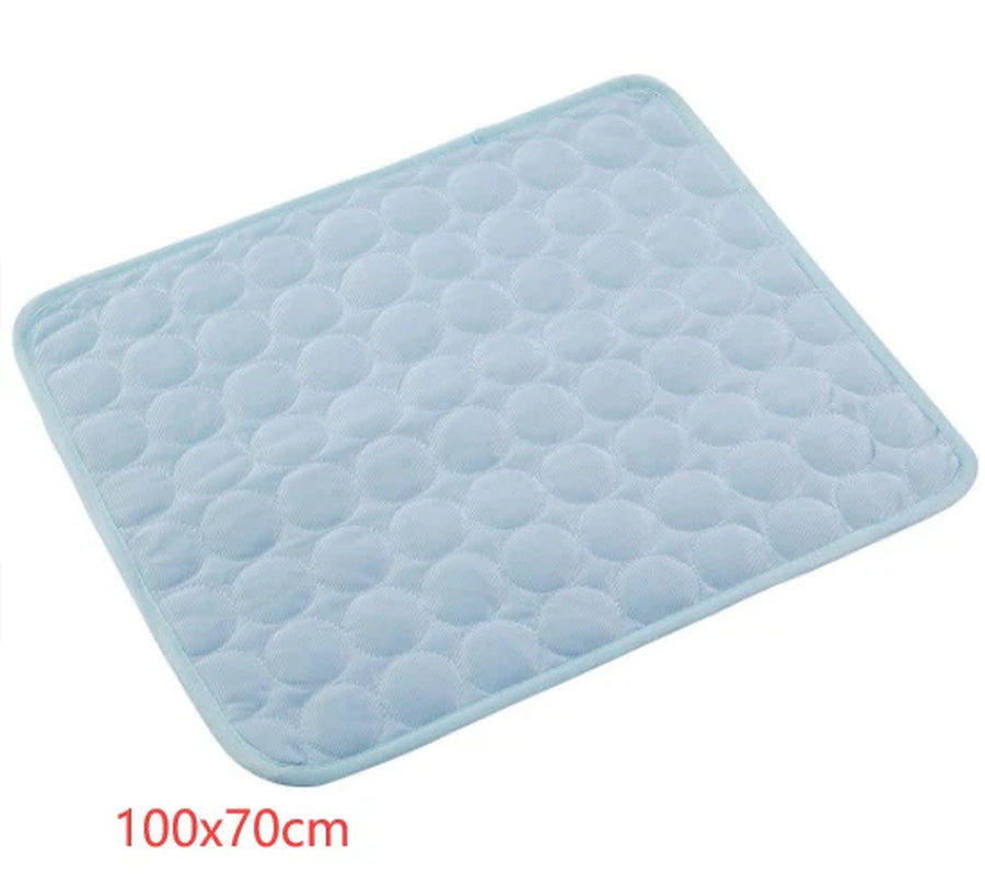 Keep Your Pets Cool This Summer with Our Ice Silk Cooling Nest Pad